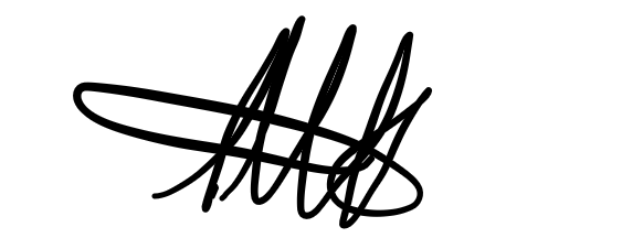 Signature of Alfred Anate Bodurin Mayaki